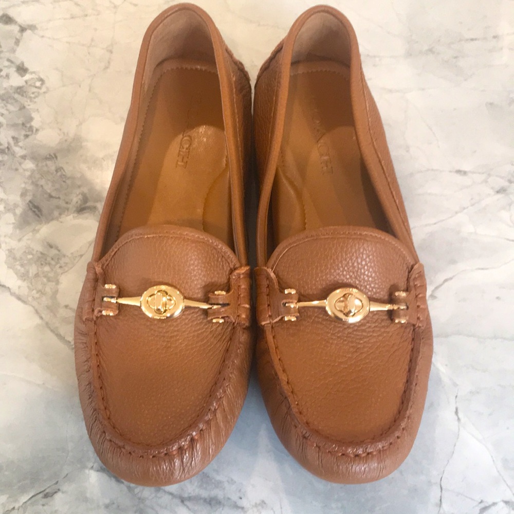Coach Arlene Leather Driving Moccasins